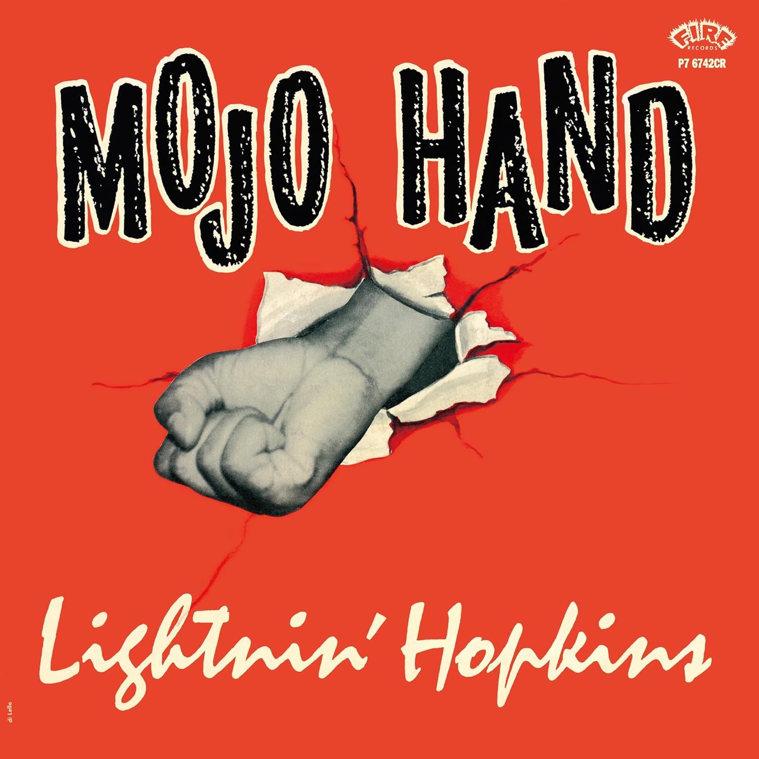 

7-дюймовая пластинка LIGHTNIN HOPKINS - Mojo Hand P76742CR P-VINE RECORDS 2025 Япония Блюз