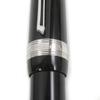 Excellent MONTBLANC Ballpoint pen Johann Strauss Donation pen Black Silver Used
