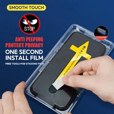 Folia ze szkła hartowanego Anti-Spy Privacy dla iPhone 11 15 16 17 13 14 12 Pro Max XR XS Max 6 7 8 Plus