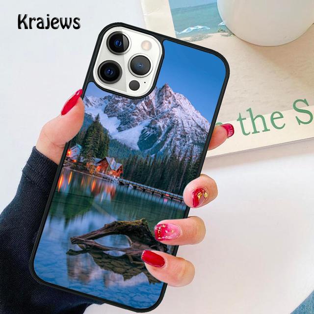 Anime Natural Landscape Soft Phone Case For iPhone 17 Air 16 15 14 Max Plus 11 12 13 Pro Max Phone Cover Fundas