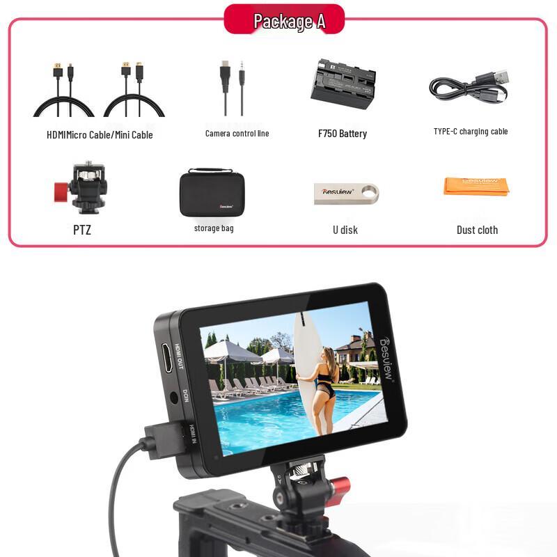 Bestview U6 5.5-inch Ultra-Bright On-Camera Monitor