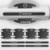 For Volvo Xc60 Xc90 V40 V60 S60 V50 V90 S80 C40 XC40 V70 C30 4/8pcs Car Door Handle Bowl Sticker Protector Anti-collision Strip