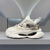 Men's shoes 2025 spring fashion versatile casual shoes platform non-slip wear-resistant dad shoes men's canvas sneakers