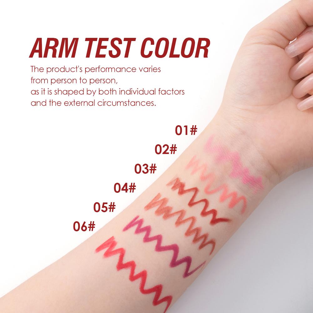 Clubday Waterproof Lip Liner Pen, Creamy Smooth Matte Long Lasting Lip Pencil, Highly Pigmented Lip Contouring Makeup for Daily Wear