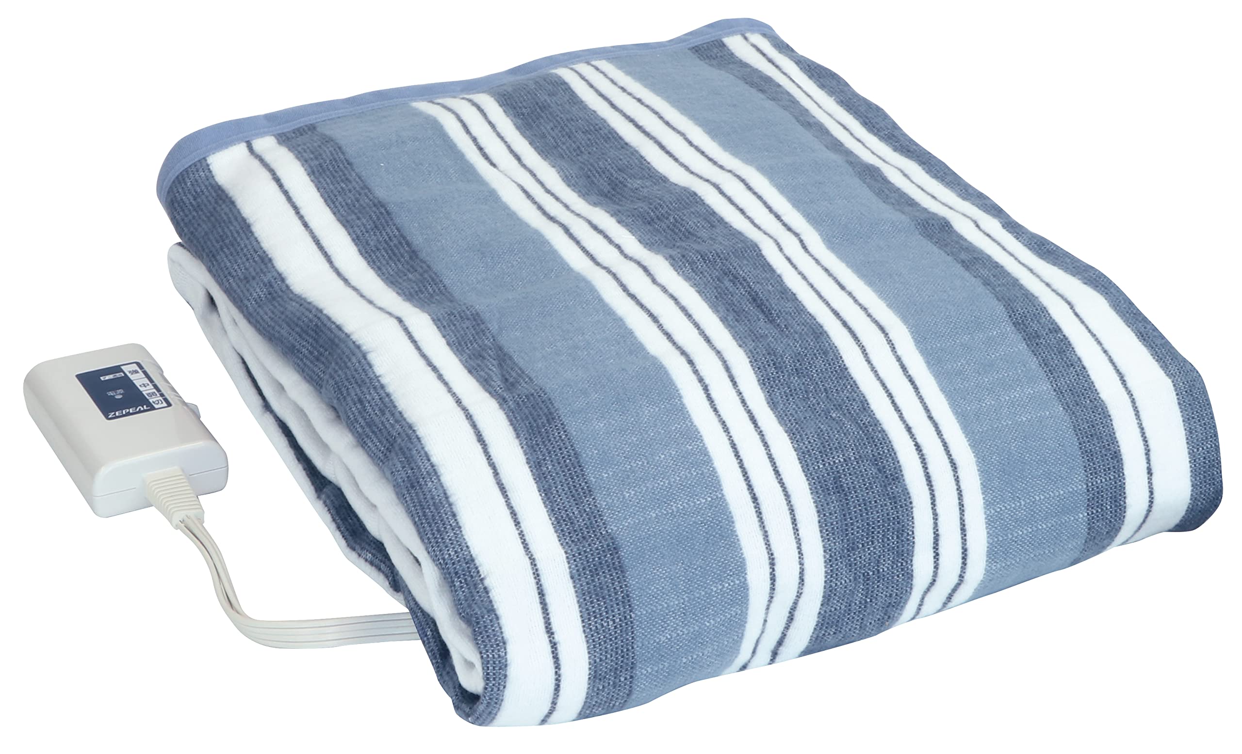 

Zepir Electric Blanket Navy Stripe DM-Y10KSM-NV