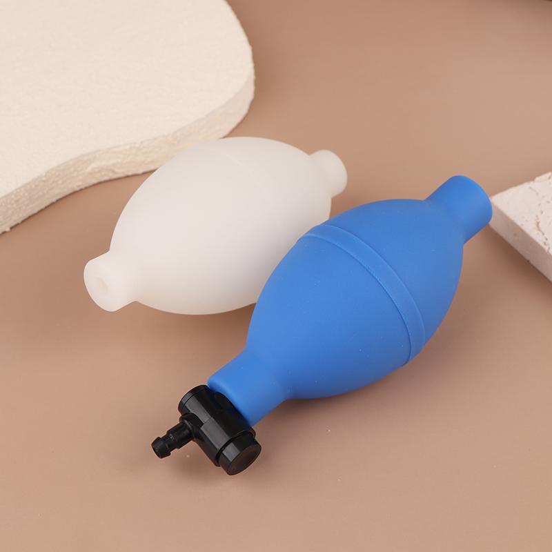 Pvc Inflator Bulb Air Pump For Sphygmomanometer Blood Pressure Monitor Handheld Health Care Accessory Ball Plastic/Metal Valves