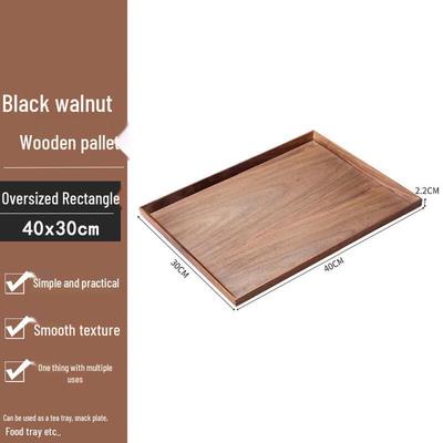 Homeglen Black Walnut Serving Tray