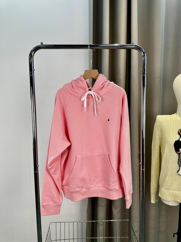 Damski sweter polo na jesień/zimę: Sportowa kurtka casualowa z kapturem i haftowanym logo konia