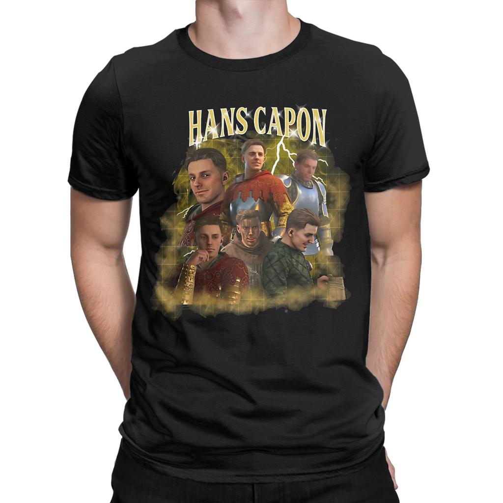Hans Capon KCD2 Kingdoms Come Deliverance Outfit Unisex T Shirt Pure Cotton Tee Printed  T-shirt Clothes