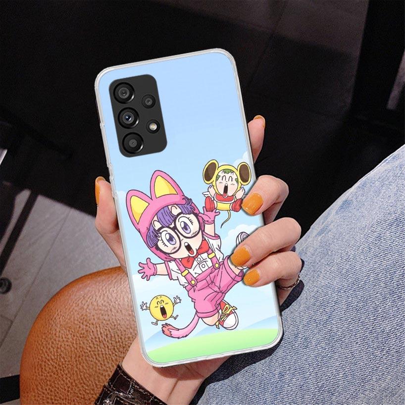 Arale Dr Slump Phone Case For Samsung Galaxy A52 A32 A22 A12 A51 A31 A50S A30S A20S A10S Note 20 Ultra 10 Plus S10 A72 A71 Galax