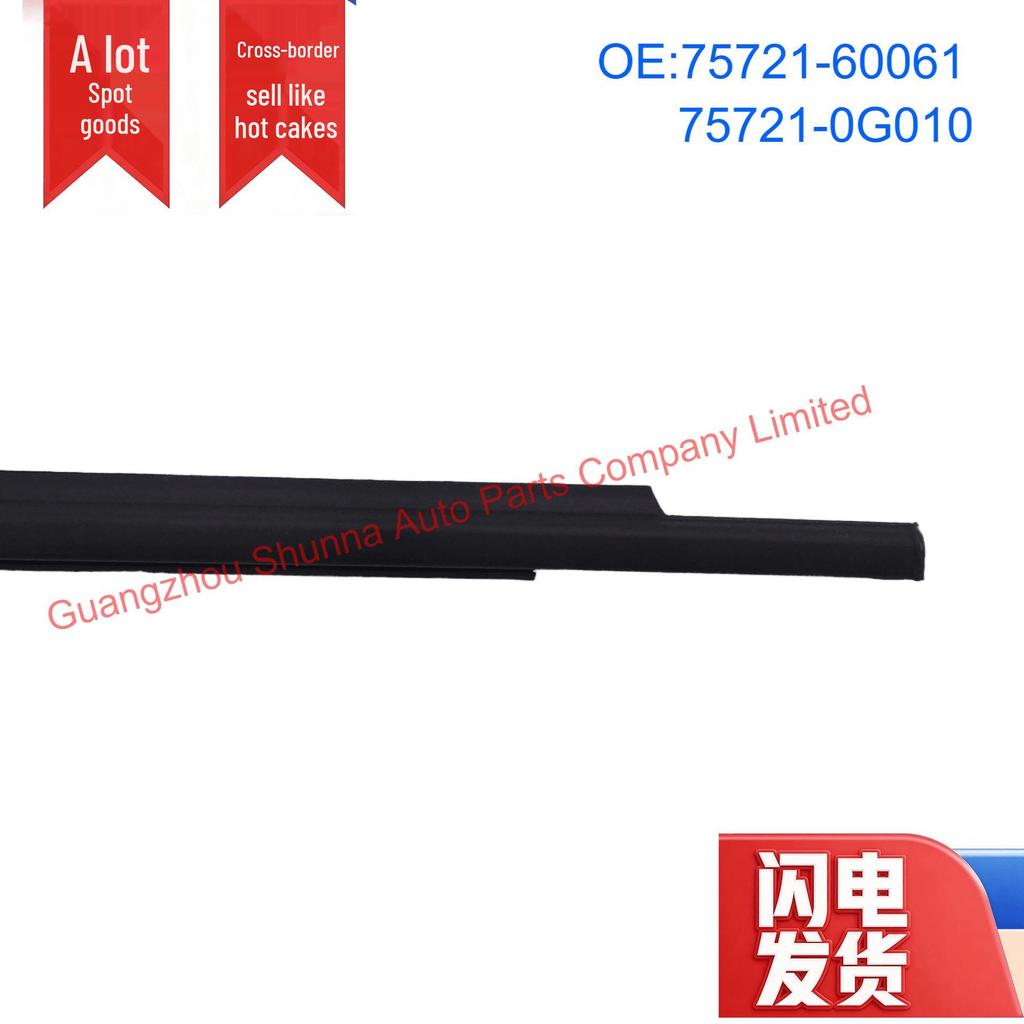 Right Rear Door Glass Outer Weatherstrip for Toyota Land Cruiser Prado