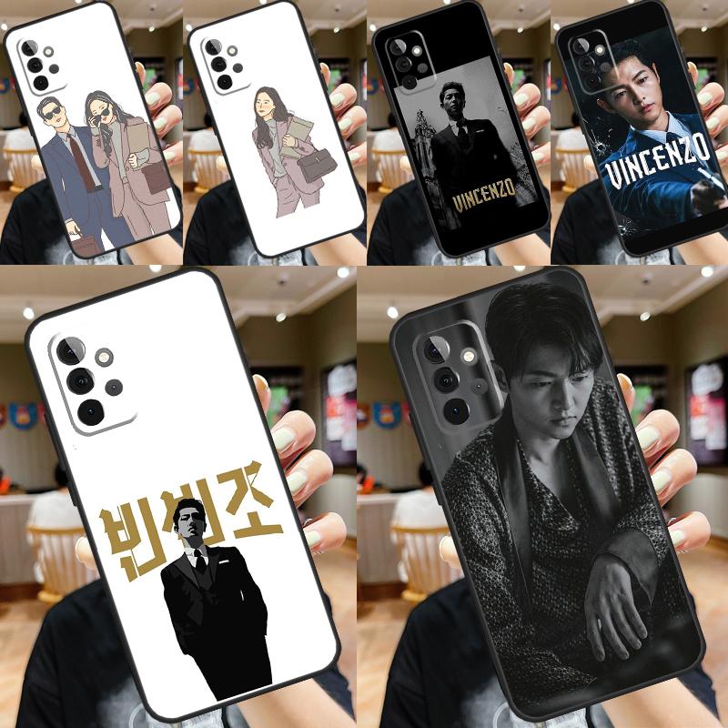 Vincenzo Cassano Kdrama Funda For Samsung Galaxy A15 A25 A35 A55 A52 A32 A12 A14 A34 A54 A51 A71 A53 A13 A33 Case