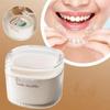 No-Leak Orthodontic Retainer Plastic Retainer Cleaning Case Portable Fake Teeth Case  Travel