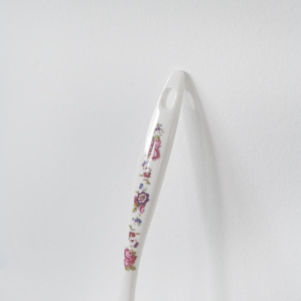 Vintage Blume Melamin Kochgeschirr Nudelsuppe Löffel