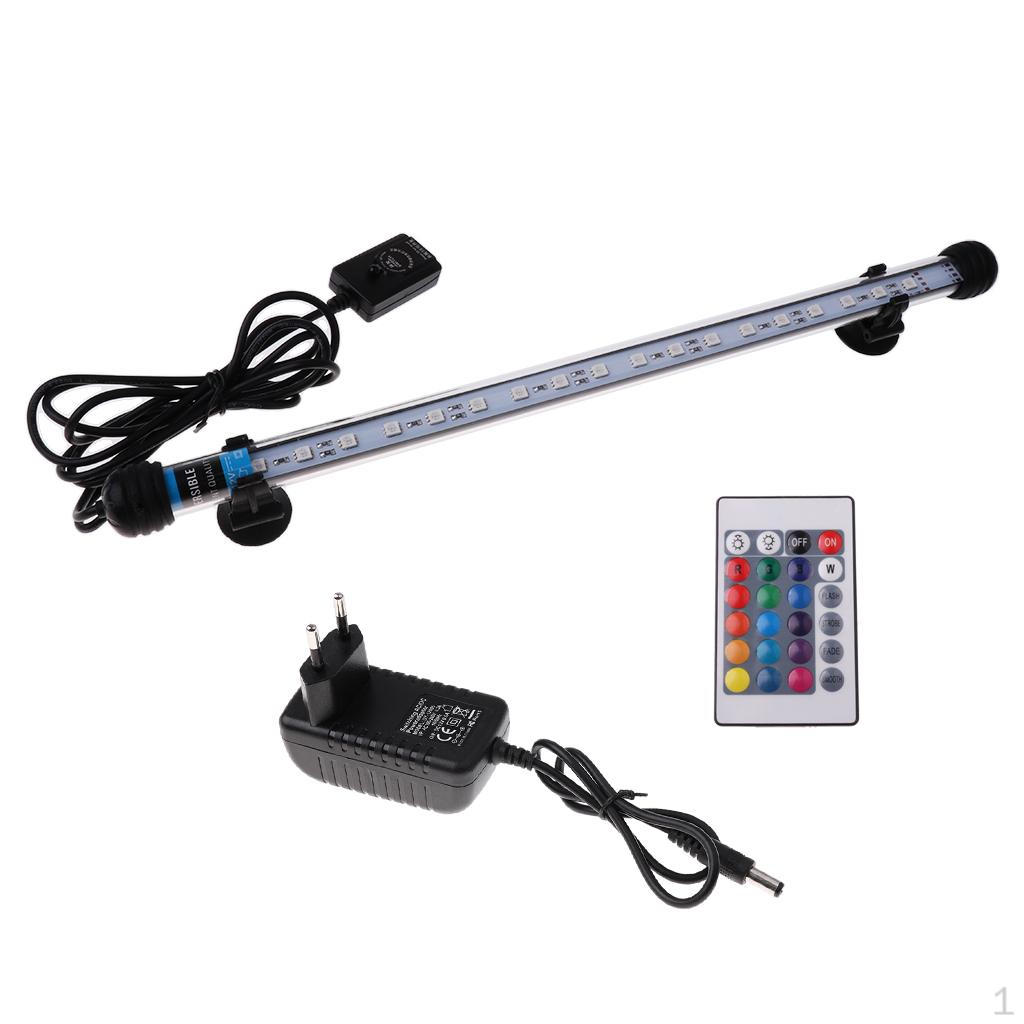 Aquarium Fischbecken Gesteuerte Tauchlampe LED Lampe 220V DC12V 4-6.5W