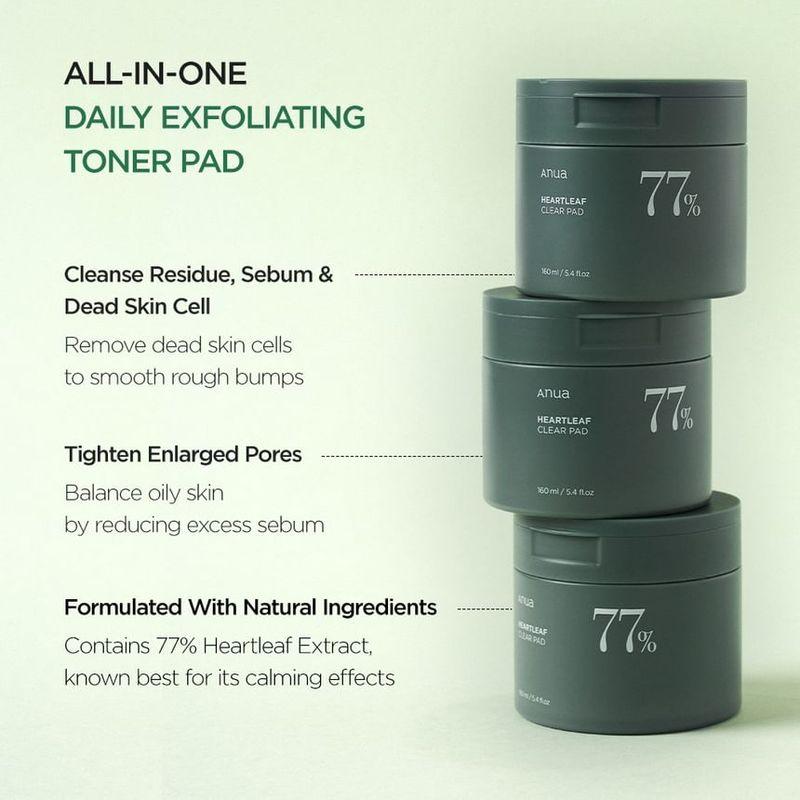 Anua Heartleaf 77 Klares Pad
