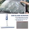 Automotive T-style Front Rear Window Body Snow Scraper Squeegee Shower Doors Bathroom Glass Cleaning Tool Supply