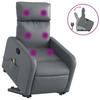 VidaXL Reclining Massage Armchair, Relaxation Chair with Adjustable Backrest and Footrest, Living Room Seat 3206759