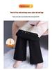 2025 Winter High-End Damen Koreanischer Stil High-Waist Seiden-Baumwoll-Schlankmachende Micro-Flare-Hose