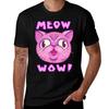Meow Wow Tshirt Sun Block Outdoor Tshirt