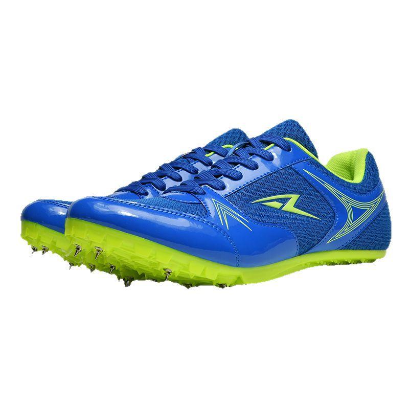 Standing Long Jump Spikes Sprinting Track Shoes Men's and Women's Running Shoes Long Jump Shoes High School Entrance Examination Sports Student Compet