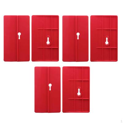 6 Pieces Drywall Fitting Tool Plasterboard Fixing Positioning and Fixing, In Place,