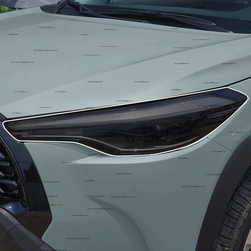 For TOYOTA Corolla Cross (-2024) Anti scratch film for exterior headlights, headlight color, repair parts, stickers