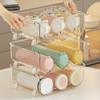 Stackable Transparent Desktop Cup Organizer Set