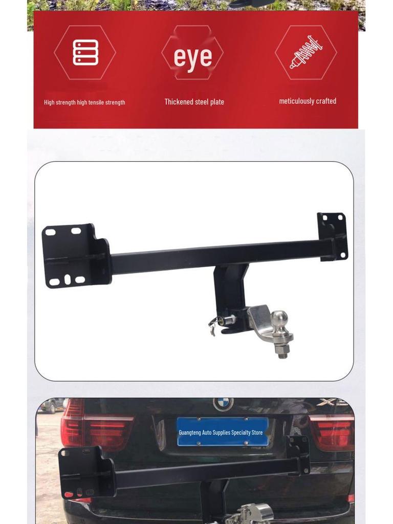 Compatible with BMW X5 and X6/X6M: Trailer Hitches, Towing Hooks, and Rear-hook Tow Booms.