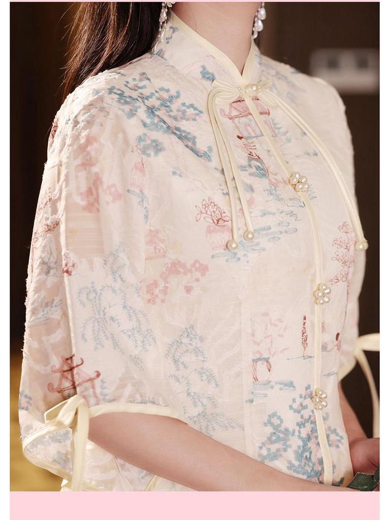 2025 Neuer Stil Champagner Langarm Brautjungfernkleid für Herbst-/Winterhochzeit