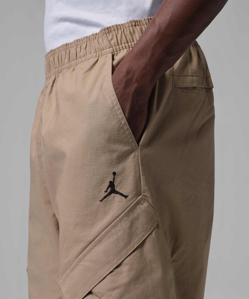NIKE Jordan Flight Utility Pants M - Khaki:Black / Hv0530-247