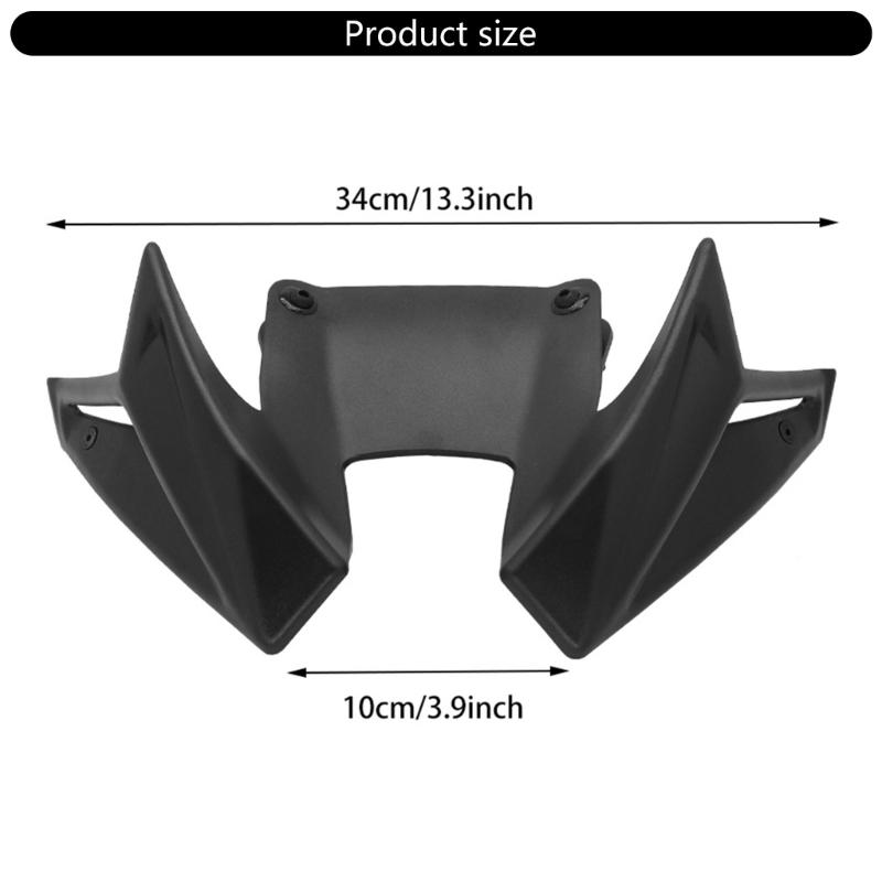 High Performances Motorcycle Spoiler Wing Improves Handling With Enhanced Downforce Suitable For CB 500 2024+ Longevity