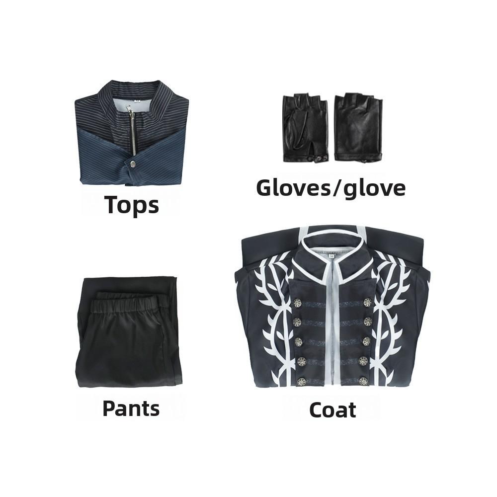 Devil May Cry 5 Vergil Street Style Cosplay Costume For Stage Shows And Parties