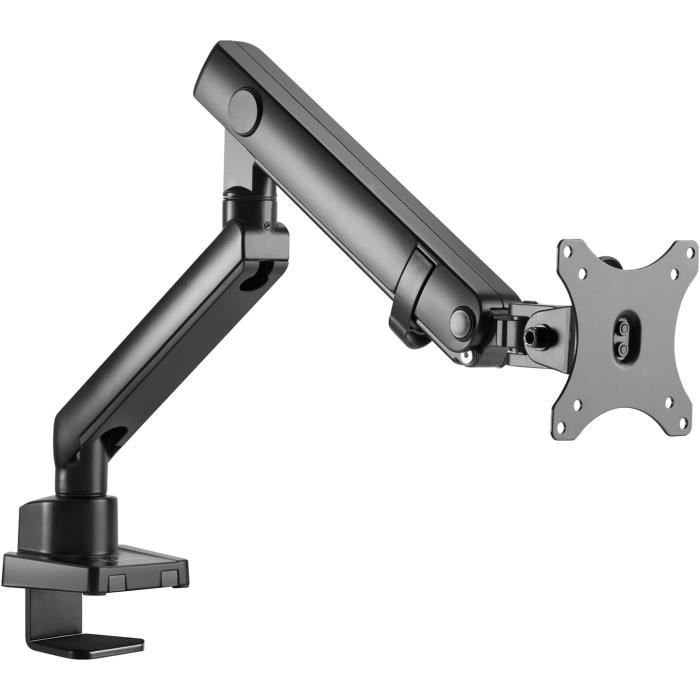 Bras de moniteur - silverstone - arm13 - réglable en hauteur - support vesa - 32 pouces max