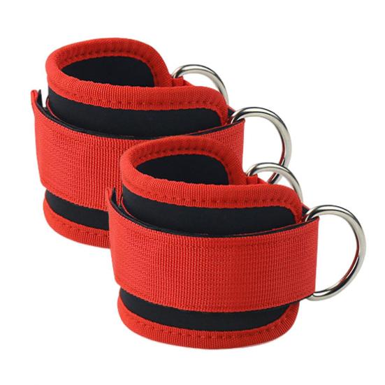 Manşetli Ayak Bileği Direnç Bantları Kadın Bacak ve Kalça Egzersiz Bantları Kickback'ler için Kalça Antrenman Ekipmanları Kalça ve Basen Çalışması