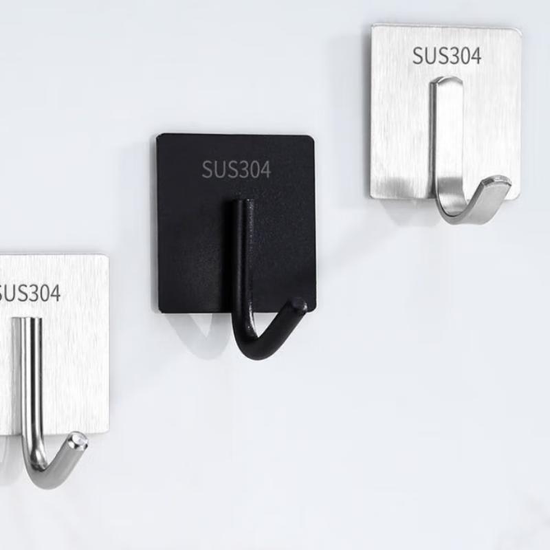 JINGRUIXIANG Punch-Free Square Utility Hooks