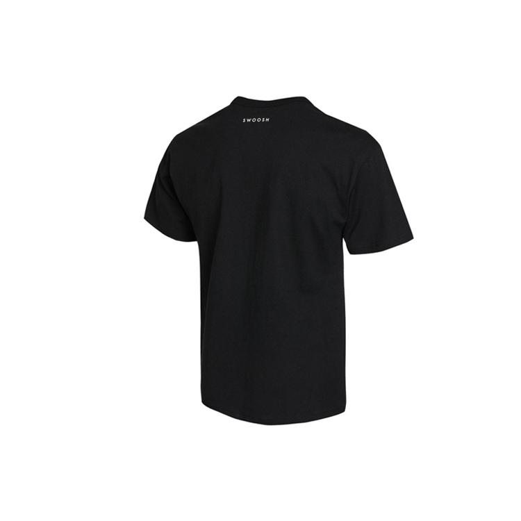 Nike T Shirts Men's Black Crew Neck Moderate Straight Fit DJ6297-010