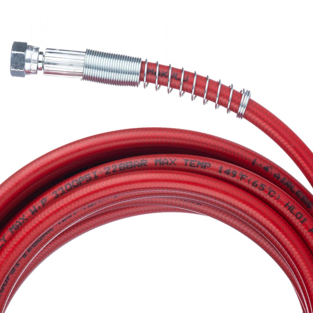 Steel Hose for Painting Unit 30m Red