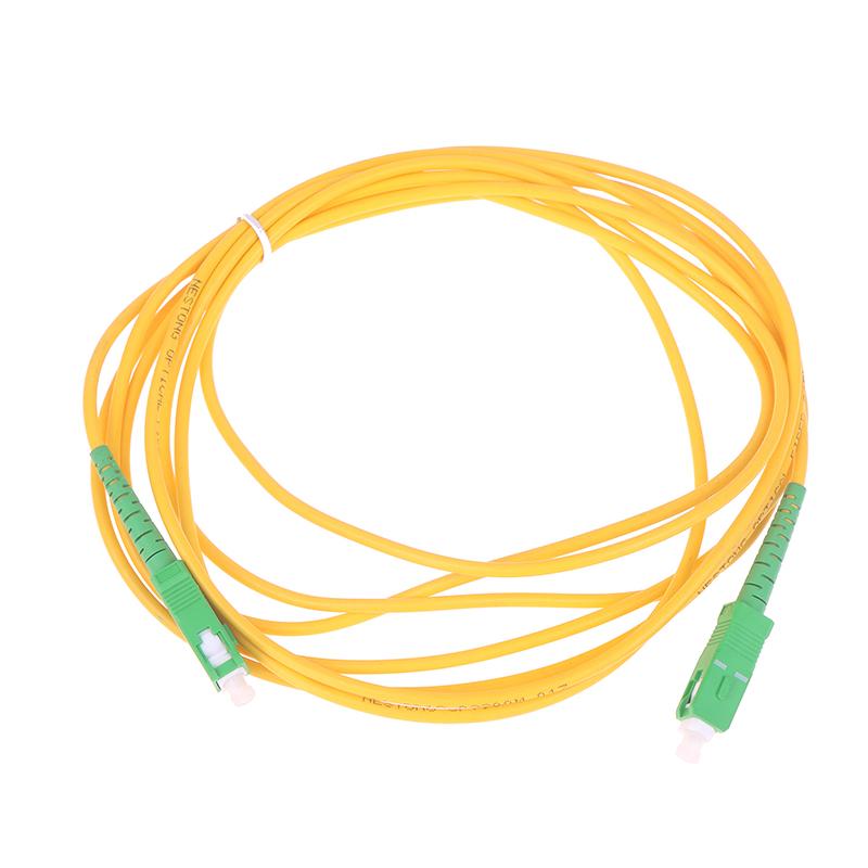 Sc /Apc-Sc/Apc Fiber Optical Patch Cord Single Mode 9/125 G652D Lszh 1M2M3M Fiber Optic Jumper Cable