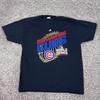 Chicago Cubs Shirt Mens XL Black MLB Baseball 2016 World Series Champs Sports