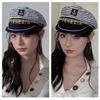Adjustable Sea Captain Hat Sailors Hat Unisex Maritime Hat Stylish Seafaring Hat Costume Accessory Unisex
