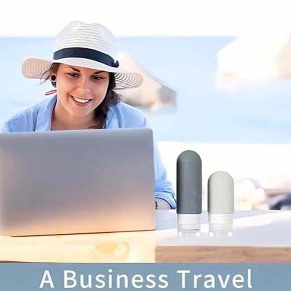 17pcs/set Refillable Squeeze Liquid Bottle Kit Empty Portable Lotion Container  Shampoo