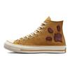 Converse Chuck 70 High Crafted Patches - Burnt Honey Unisex Sneakers Brown Deep-Bordeaux A05278C