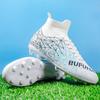 Unisex High-Top Fußballschuhe Bunt Outdoor Langstollen Sportschuhe Große Größe Jugend Sport Kinder Fußballschuhe