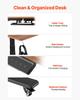Standing Desk Frame Dual Motor, Electric Adjustable 100-180 cm Extension Length, 3 Memory Height Settings Stand Up Table Legs, Sit to Stand Desk Leg