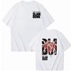 Herren Oversized T-Shirt Hip Hop Streetwear Baskenland Team Print T-Shirt Kurzarm Baumwolle Harajuku T-Shirt Persönlichkeit