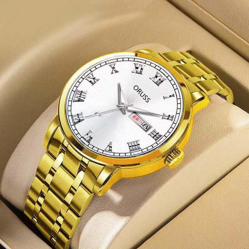 Fully Automatic Movement Watch Men'S Watch Luminous Waterproof Calendar High-End Handsome And Fashionable