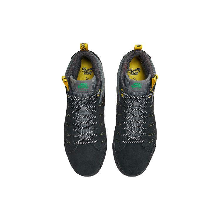 Nike Blazer Mid Premium SB Acclimate Unisex Sneakers Black Cool-Grey White DC8903-001
