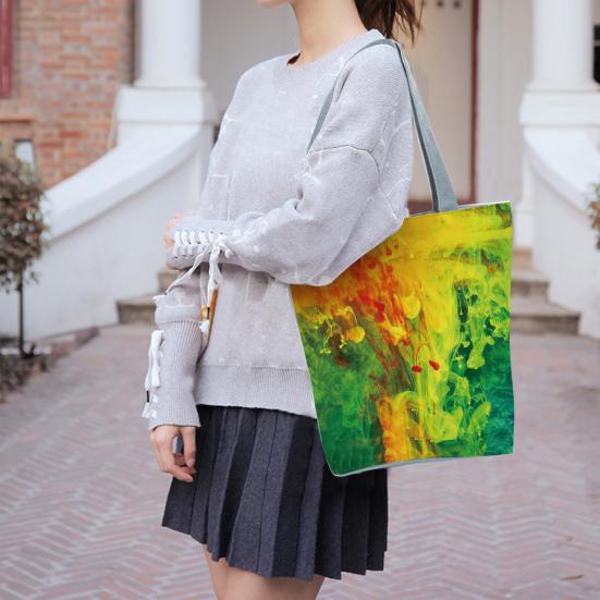 

Women Shopping Bag 3D Print Durable Large Capacity