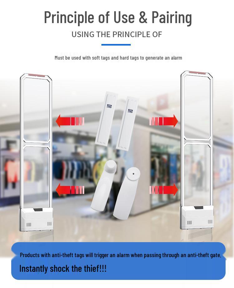 Acrylic EAS Anti-Theft System for Clothing Stores